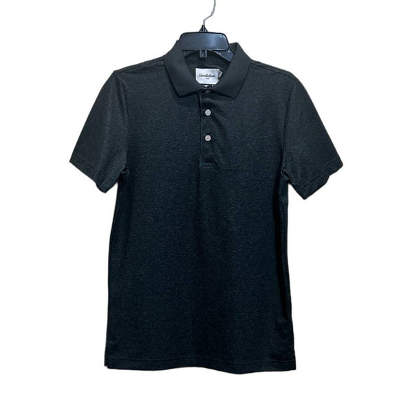 Goodfellow & Co Standard Fit S Wrinkle Resistant Moisture Wicking Short Sleeve - Picture 1 of 6